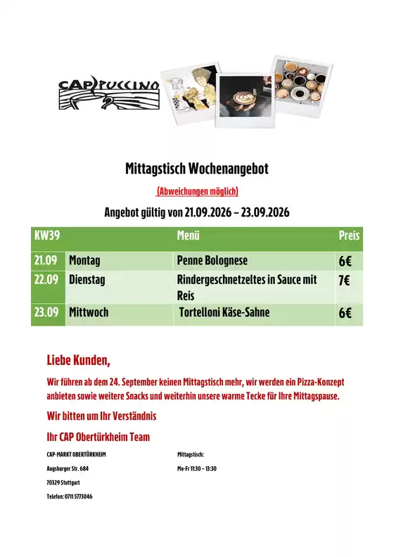 CAP Markt Prospekt in Steinhagen (Gütersloh) | Aktuelle Deals und Angebote | 2026-09-21T00:00:00.000Z - 2026-09-23T00:00:00.000Z