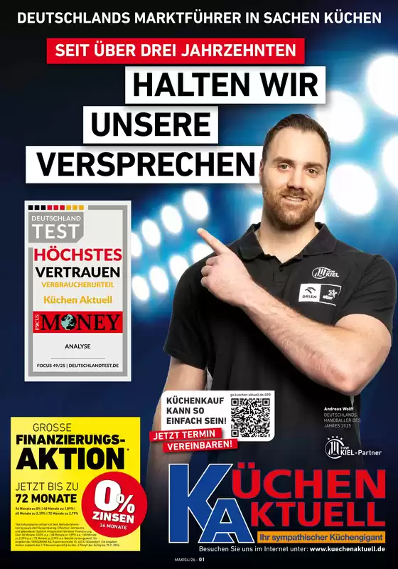 Küchen Aktuell Prospekt in Contwig | HALTEN WIR UNSERE VERSPRECHEN | 2026-09-22T00:00:00.000Z - 2026-11-15T00:00:00.000Z