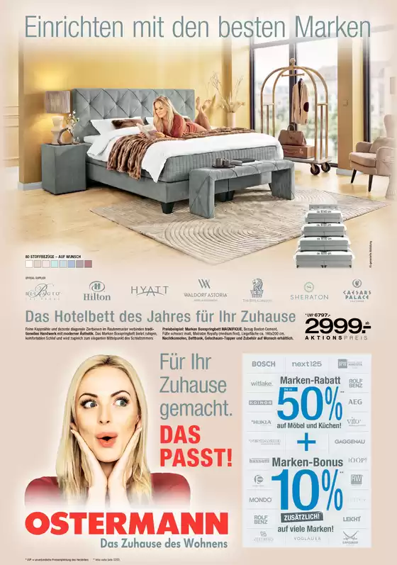 Ostermann Möbel Katalog | Einrichten mit den besten Marken | 2026-09-22T00:00:00.000Z - 2026-10-19T00:00:00.000Z