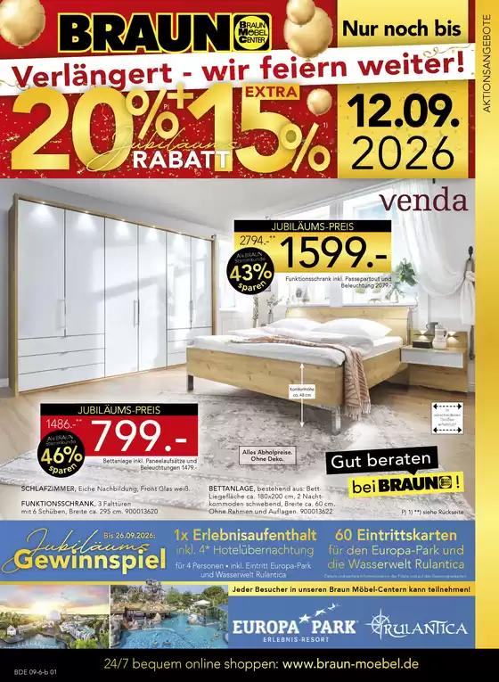 Möbel Braun Katalog | Verlangert - Wir Feiern Weiter! | 2026-09-22T00:00:00.000Z - 2026-09-26T00:00:00.000Z