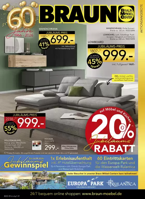 Möbel Braun Prospekt in Itzstedt | Get The Bigg Sale~ | 2026-09-22T00:00:00.000Z - 2026-09-26T00:00:00.000Z