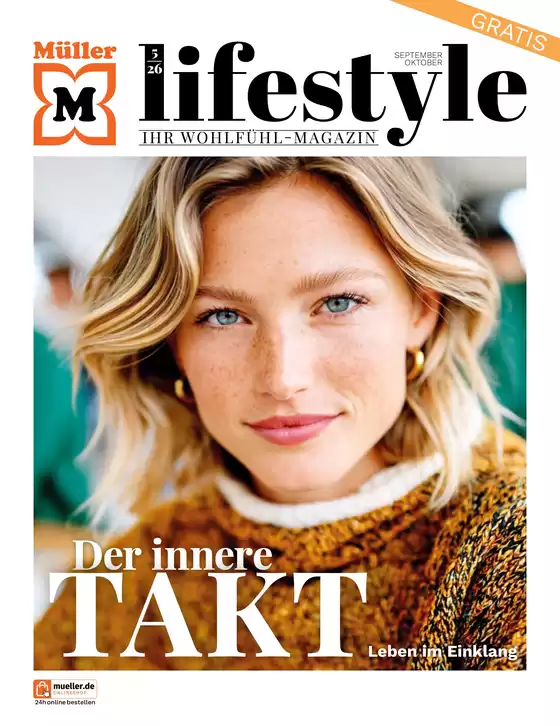 Müller Prospekt in Ludwigsburg | Lifestyle Magazin | 2026-09-01T00:00:00.000Z - 2026-10-31T00:00:00.000Z