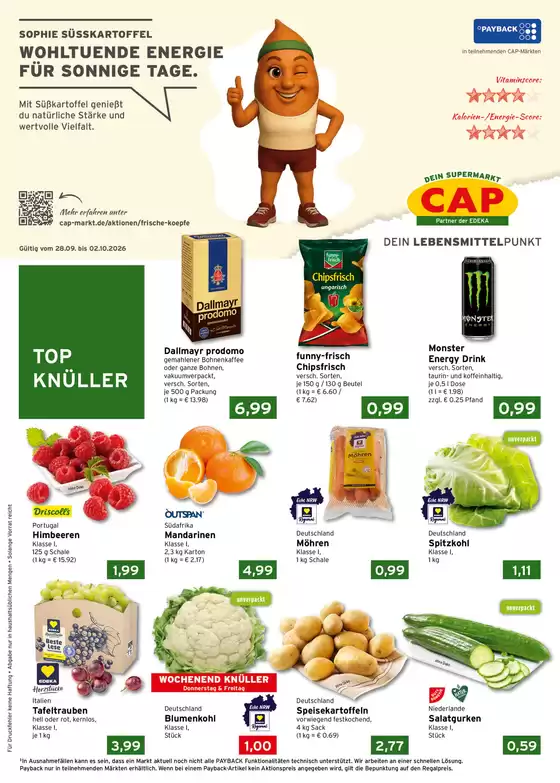 CAP Markt Katalog | Exklusive Deals für unsere Kunden | 2026-09-28T00:00:00.000Z - 2026-10-02T00:00:00.000Z