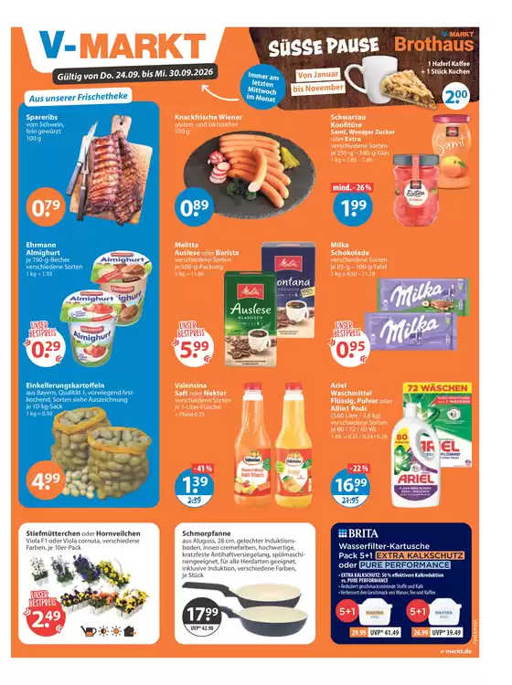 V Markt Katalog in Kraichtal | Aktuelle Schnäppchen und Angebote | 2026-09-24T00:00:00.000Z - 2026-09-30T00:00:00.000Z