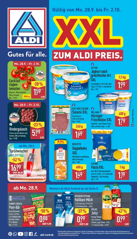 Aldi Nord Reisen Katalog | Unsere besten Deals für Sie | 2026-09-28T00:00:00.000Z - 2026-10-02T00:00:00.000Z