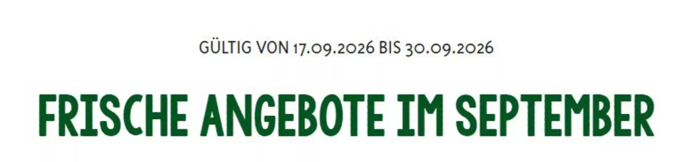Bio Company Prospekt | Frische Angebote Im September ! | 2026-09-25T00:00:00.000Z - 2026-09-30T00:00:00.000Z