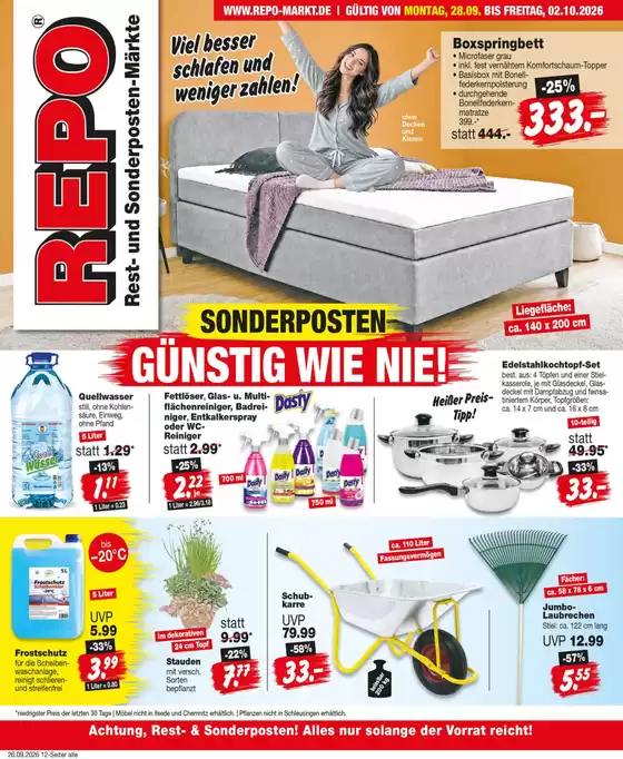 Repo Markt Katalog | Repo Markt katalog | 2026-09-28T00:00:00.000Z - 2026-10-02T00:00:00.000Z