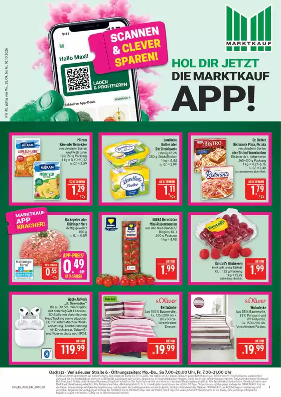 Marktkauf Prospekt in Hagen im Bremischen | Unsere besten Deals für Sie | 2026-09-28T00:00:00.000Z - 2026-10-02T00:00:00.000Z