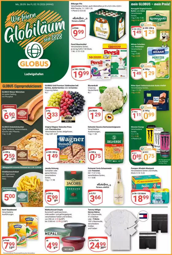 Globus Katalog | Aktuelle Angebote Ludwigshafen-Oggersheim | 2026-09-28T00:00:00.000Z - 2026-10-02T00:00:00.000Z
