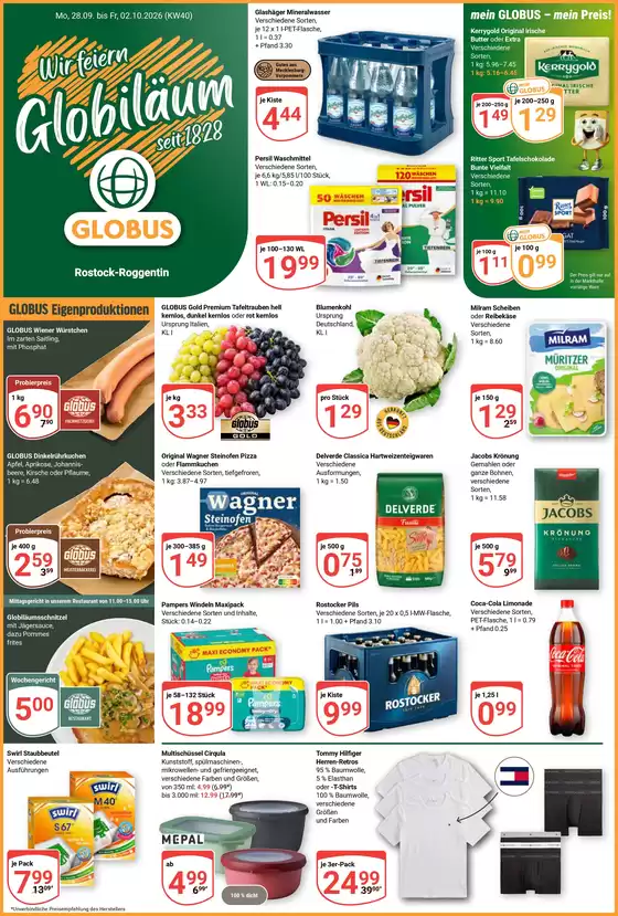 Globus Katalog | Aktuelle Angebote RoggentinRostock | 2026-09-28T00:00:00.000Z - 2026-10-02T00:00:00.000Z