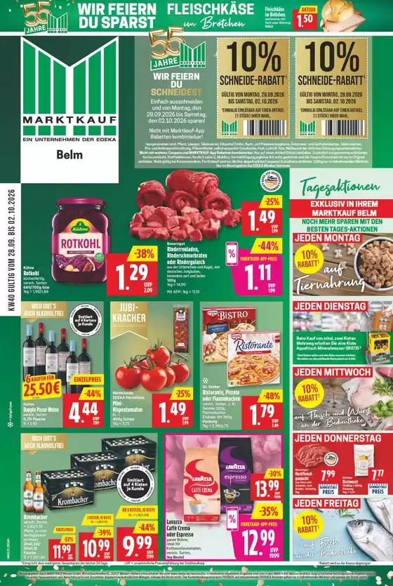 Marktkauf Prospekt | Top-Deals und Rabatte | 2026-09-28T00:00:00.000Z - 2026-10-02T00:00:00.000Z