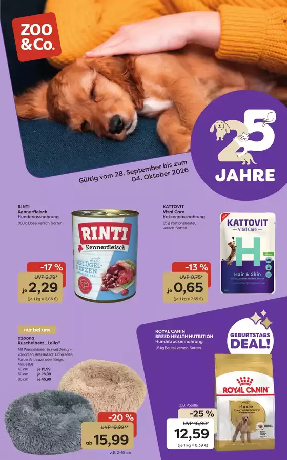 Zoo & Co Prospekt in Magdeburg | Zoo Co flugblatt | 2026-09-28T00:00:00.000Z - 2026-10-04T00:00:00.000Z