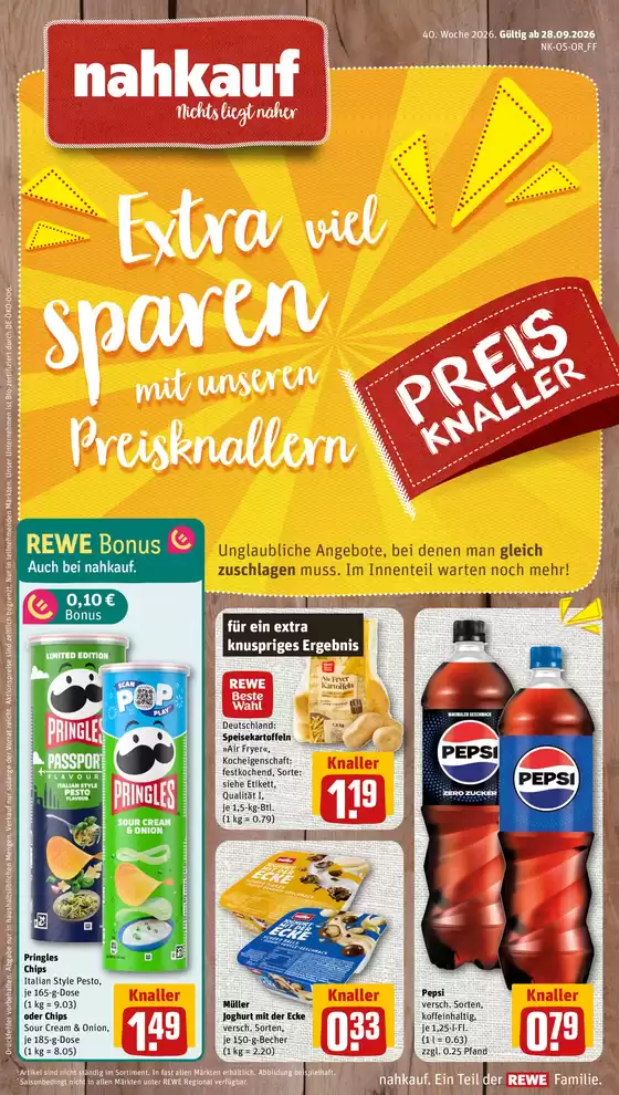 nahkauf Prospekt | Unsere besten Angebote für Sie | 2026-09-28T00:00:00.000Z - 2026-09-28T00:00:00.000Z