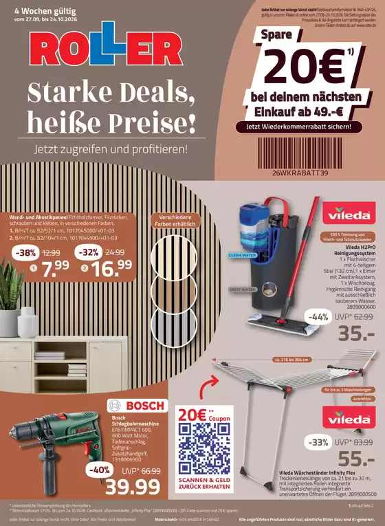 ROLLER Katalog in Augsburg | Schlafprospekt 2026 | 2026-09-28T00:00:00.000Z - 2026-10-24T00:00:00.000Z