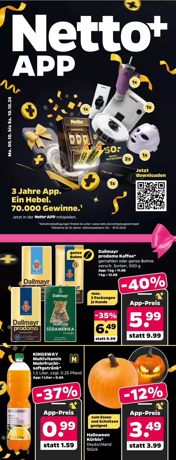 Netto Katalog in Zeithain | Netto Umleger KW 41 | 2026-10-05T00:00:00.000Z - 2026-10-10T00:00:00.000Z