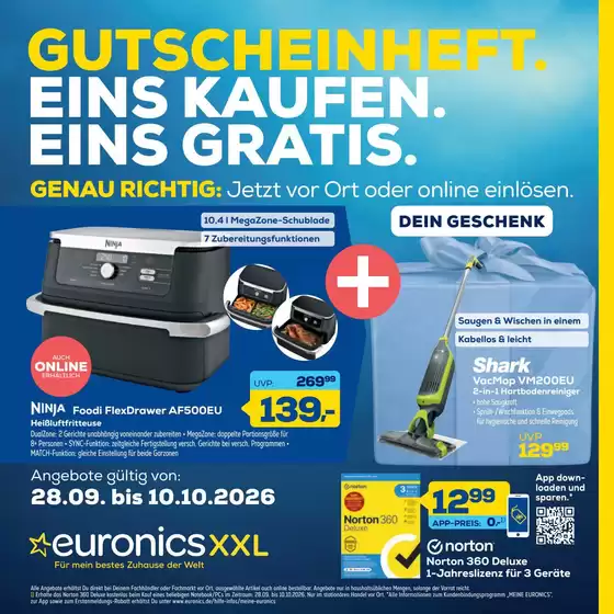 Euronics Prospekt in Lengerich (Steinfurt) | Aus unserer Werbung | 2026-09-28T00:00:00.000Z - 2026-10-10T00:00:00.000Z