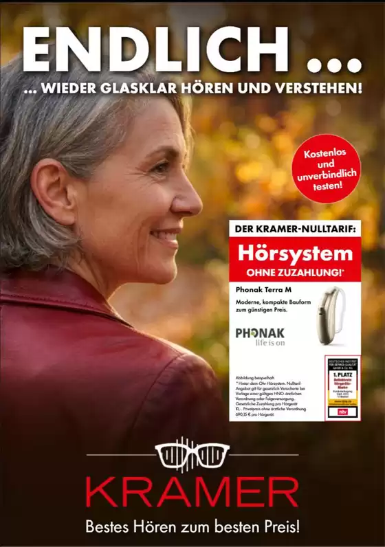 Kramer Brillen Katalog | Endlich.. Wieder Glasklar Hern Und Verstehen! | 2026-09-28T00:00:00.000Z - 2026-10-14T00:00:00.000Z