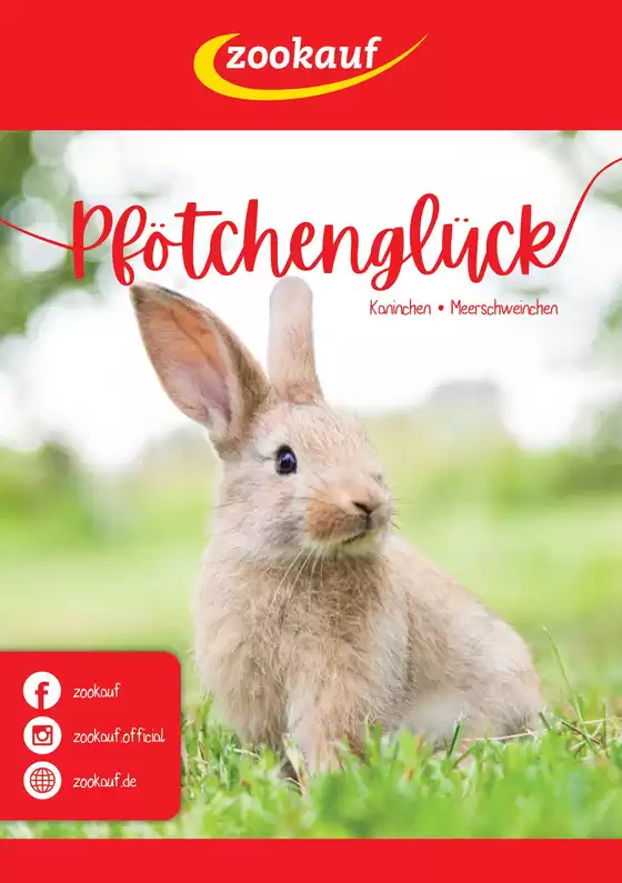 Zookauf Prospekt in Bergtheim | Pfötchenglück Kaninchen Meerschweinchen ! | 2026-09-29T00:00:00.000Z - 2026-12-31T00:00:00.000Z
