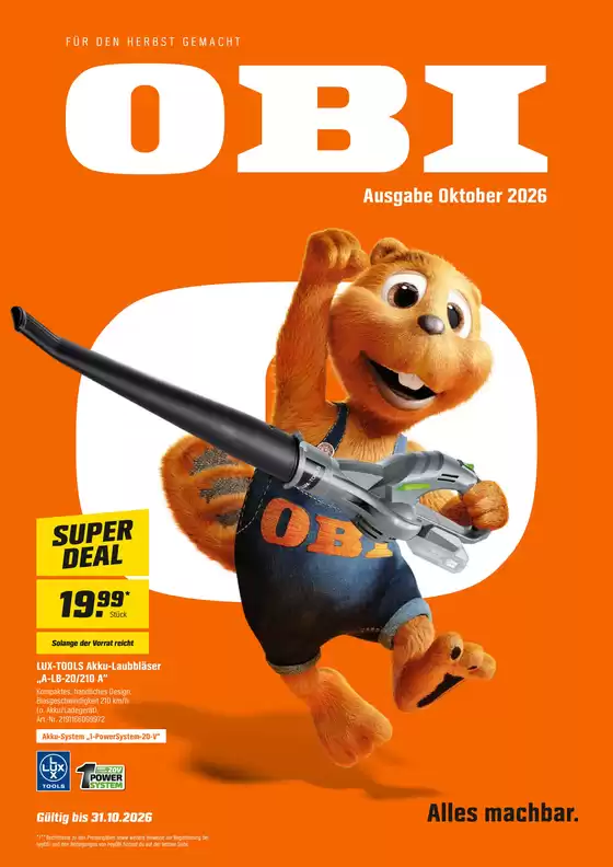 OBI Katalog | FÜR DEN HERBST GEMACHT | 2026-10-01T00:00:00.000Z - 2026-10-31T00:00:00.000Z