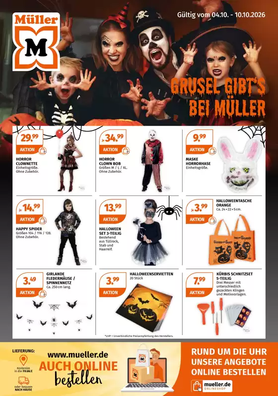 Müller Katalog | Halloween-Highlights | 2026-10-04T00:00:00.000Z - 2026-10-10T00:00:00.000Z