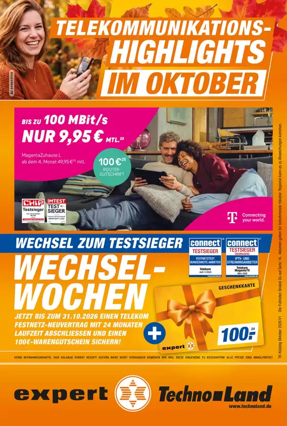 expert Techno Land Prospekt in Friedberg (Hessen) | Technoland kw40 tk kompetenz oktober neu | 2026-10-01T00:00:00.000Z - 2026-10-31T00:00:00.000Z
