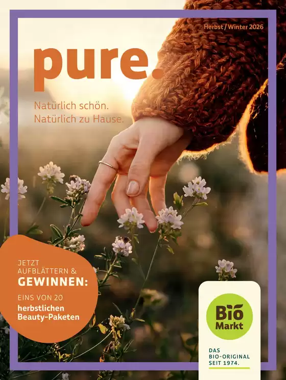 BioMarkt Katalog | Natürlich Schön. Natürlich Zu Hause. | 2026-10-05T00:00:00.000Z - 2026-12-31T00:00:00.000Z