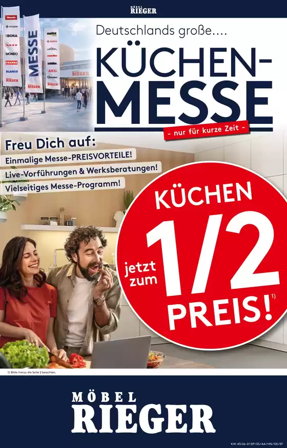 Möbel Rieger Prospekt in Kirchardt | Exklusive Deals und Schnäppchen | 2026-10-07T00:00:00.000Z - 2026-11-03T00:00:00.000Z