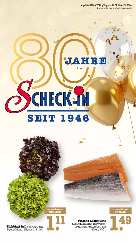 Scheck-in-Center Prospekt in Wörth am Rhein | Top-Angebote für alle Schnäppchenjäger | 2026-10-02T00:00:00.000Z - 2026-11-01T00:00:00.000Z