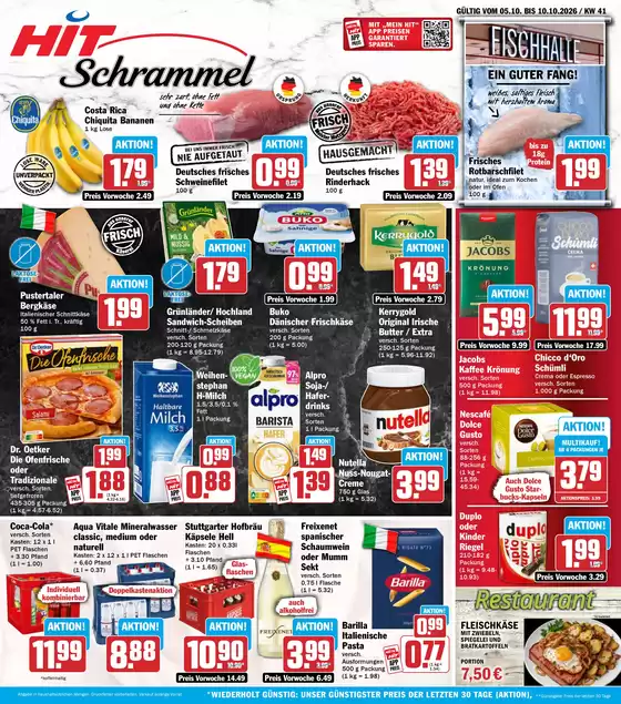 Hit Markt Prospekt | Unsere besten Deals für Sie | 2026-10-05T00:00:00.000Z - 2026-10-10T00:00:00.000Z
