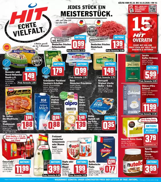 Hit Markt Prospekt | Top-Deals und Rabatte | 2026-10-05T00:00:00.000Z - 2026-10-17T00:00:00.000Z
