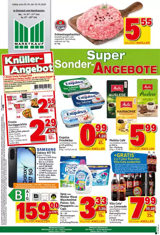 Marktkauf Prospekt | Tolles Angebot für Schnäppchenjäger | 2026-10-05T00:00:00.000Z - 2026-10-10T00:00:00.000Z