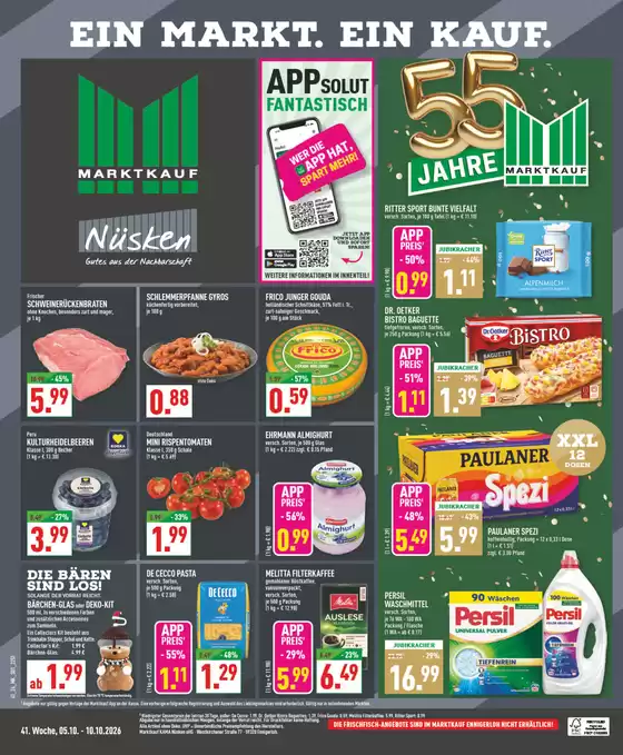 Marktkauf Prospekt | Aktuelle Sonderaktionen | 2026-10-05T00:00:00.000Z - 2026-10-10T00:00:00.000Z