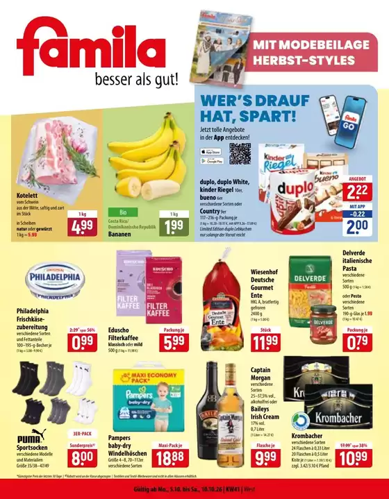 famila Prospekt in Börger | Exklusive Deals für unsere Kunden | 2026-10-05T00:00:00.000Z - 2026-10-10T00:00:00.000Z