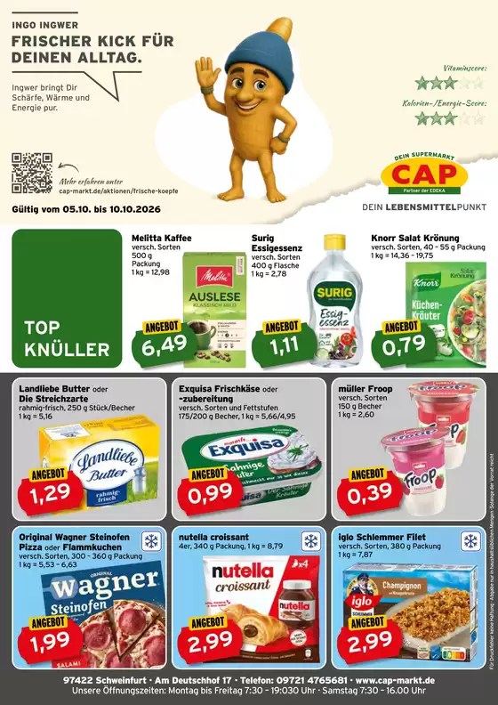 CAP Markt Prospekt | Unsere besten Schnäppchen | 2026-10-05T00:00:00.000Z - 2026-10-10T00:00:00.000Z