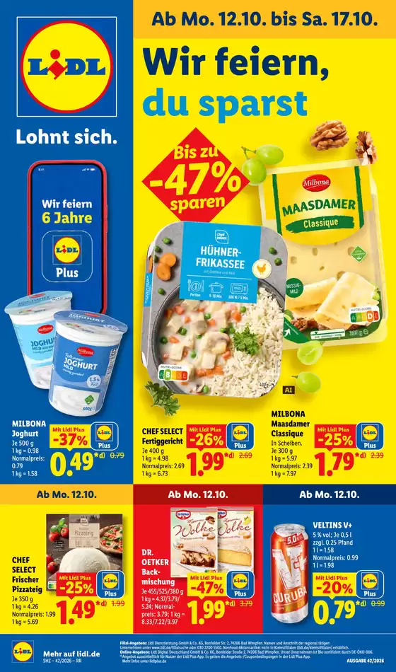 Lidl Prospekt in Bad Schandau | 12.10.2026 17.10.2026 | 2026-10-12T00:00:00.000Z - 2026-10-17T00:00:00.000Z
