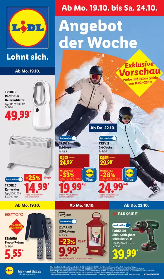 Lidl Prospekt in St Ingbert | 19.10.2026 24.10.2026 | 2026-10-19T00:00:00.000Z - 2026-10-24T00:00:00.000Z