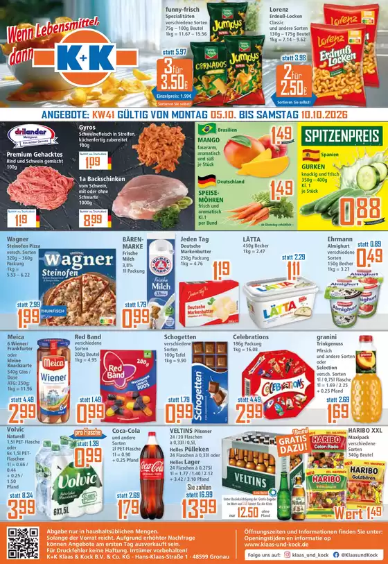 Klaas & Kock Katalog | Klaas Kock flugblatt | 2026-10-05T00:00:00.000Z - 2026-10-10T00:00:00.000Z