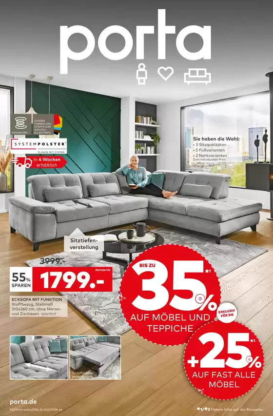 porta Möbel Katalog | porta Möbel flugblatt | 2026-10-05T00:00:00.000Z - 2026-10-17T00:00:00.000Z