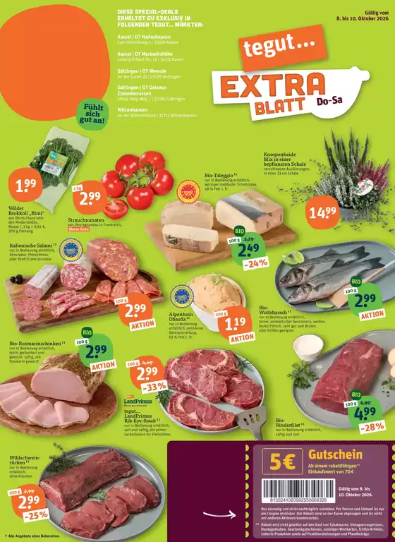 tegut Katalog | Neue Angebote zum Entdecken | 2026-10-08T00:00:00.000Z - 2026-10-10T00:00:00.000Z
