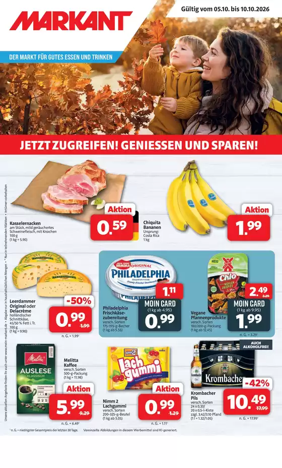 Markant Markt Katalog | Aktuelle Schnäppchen und Angebote | 2026-10-05T00:00:00.000Z - 2026-10-10T00:00:00.000Z
