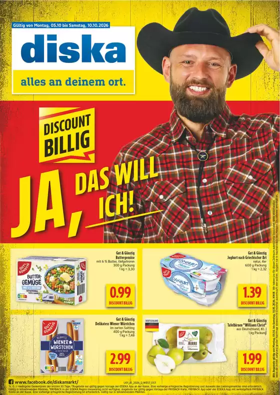 diska Katalog | Diska flugblatt | 2026-10-05T00:00:00.000Z - 2026-10-10T00:00:00.000Z
