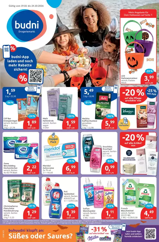 Budni Katalog in Tuttlingen | Budni: Aktuelle Angebote | 2026-10-19T00:00:00.000Z - 2026-10-24T00:00:00.000Z