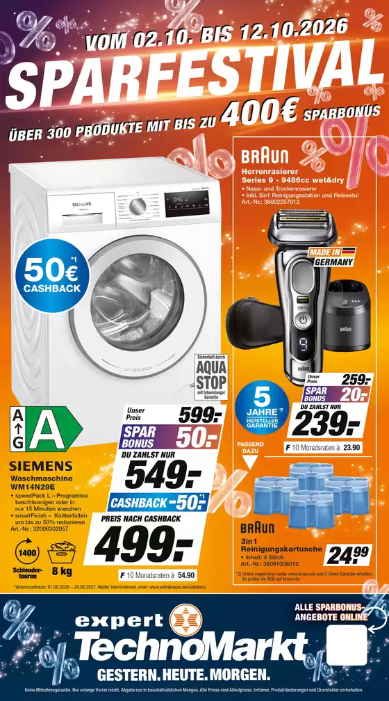 Expert Technomarkt Katalog in Plochingen | Sparfestival | 2026-10-06T00:00:00.000Z - 2026-10-12T00:00:00.000Z