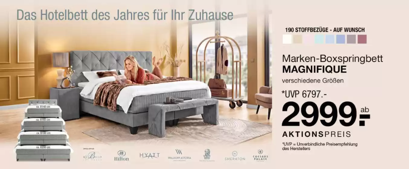 Ostermann Möbel Katalog | Das Hotelbett Des Jahres Fur Ihr Zuhause | 2026-10-06T00:00:00.000Z - 2026-10-26T00:00:00.000Z