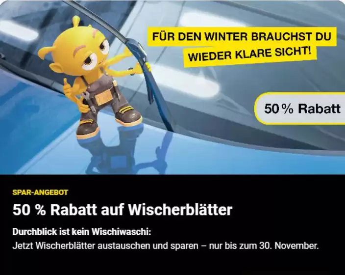 Vergölst Reifen Service Katalog | 15% Rabatt Auf Wischerblatter | 2026-10-07T00:00:00.000Z - 2026-11-30T00:00:00.000Z