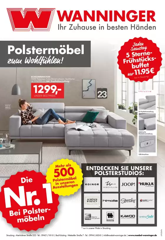 Möbel Wanninger Katalog | Ihr Zaguse Un Besten Handen | 2026-10-07T00:00:00.000Z - 2026-12-31T00:00:00.000Z