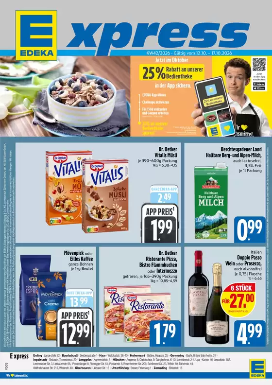 EDEKA Prospekt in Kinding | Edeka: Wochenangebote | 2026-10-12T00:00:00.000Z - 2026-10-17T00:00:00.000Z