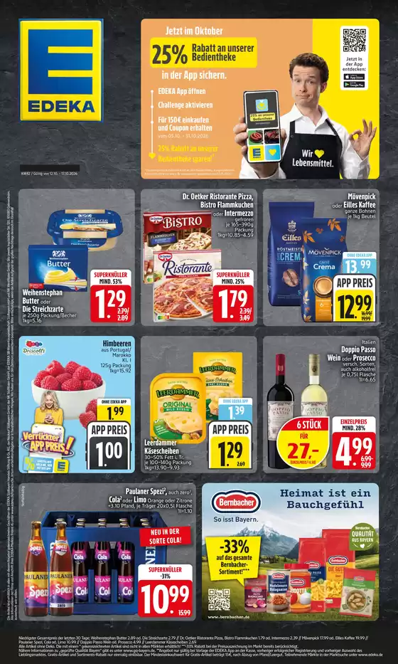 EDEKA Prospekt in Gaimersheim | Edeka: Wochenangebote | 2026-10-12T00:00:00.000Z - 2026-10-17T00:00:00.000Z
