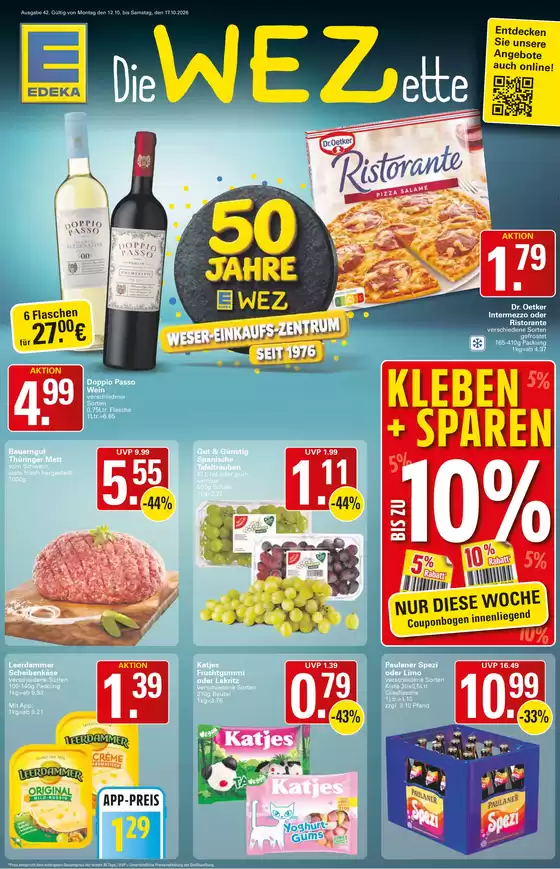 wez Prospekt in Itzehoe | WEZette KW42 2026 | 2026-10-12T00:00:00.000Z - 2026-10-17T00:00:00.000Z