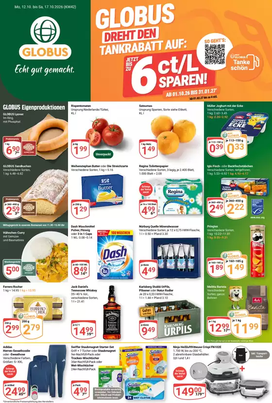 Globus Katalog in Singhofen | Kommende Angebote St. Wendel | 2026-10-12T00:00:00.000Z - 2026-10-17T00:00:00.000Z